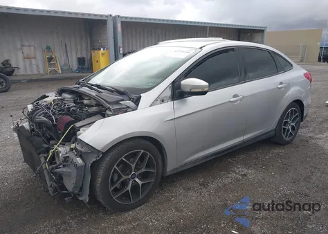 2017 Ford Focus Sel from USA, damaged, VIN 1FADP3H29HL206521